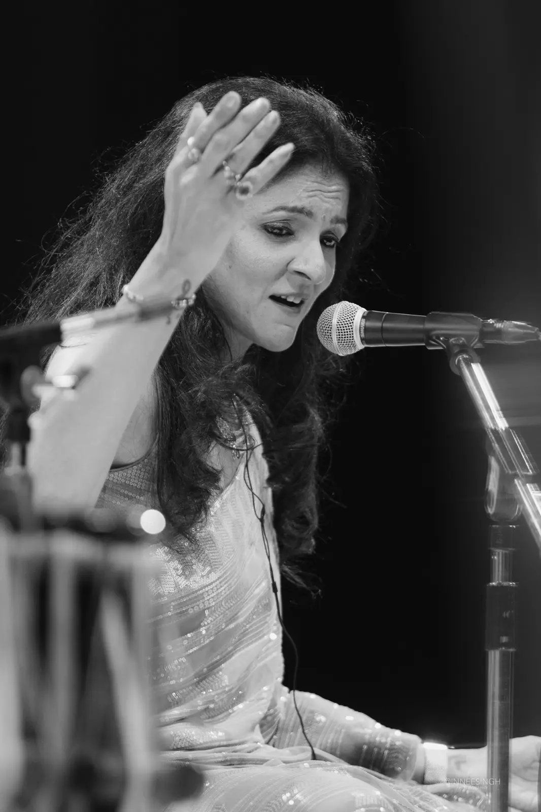 Meghnaa singing